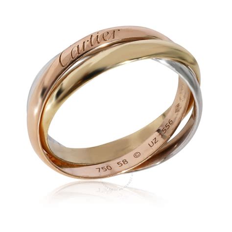 cartier ring pre owned|cartier trinity ring second hand.